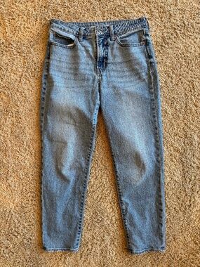 Old Navy Womens OG Straight High Rise Secret Smooth Pockets Denim Jeans 6